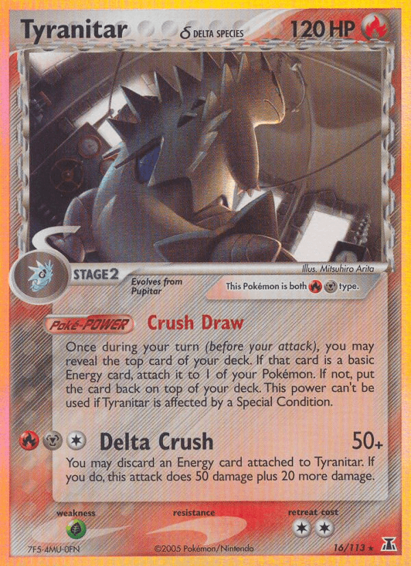Tyranitar δ: Delta Species