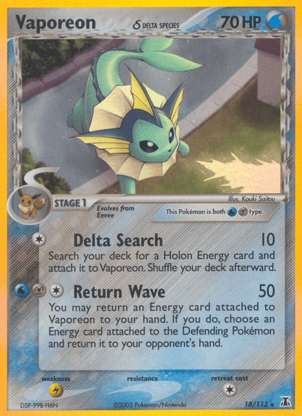 Vaporeon δ: Delta Species