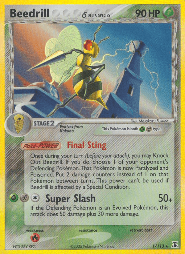 Beedrill δ: Delta Species