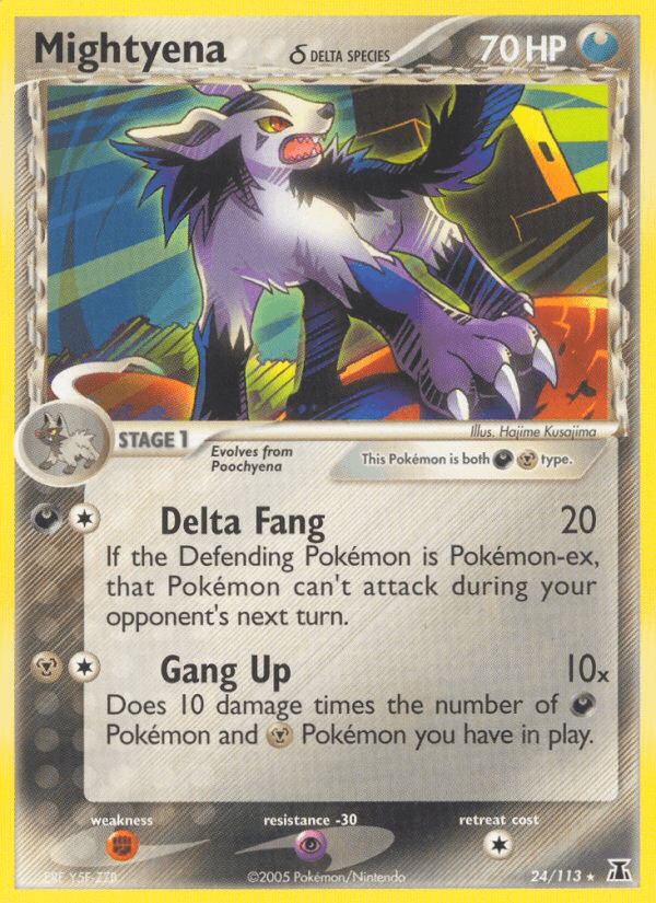 Mightyena δ: Delta Species