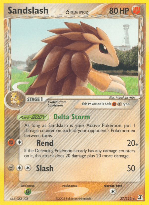 Sandslash δ: Delta Species
