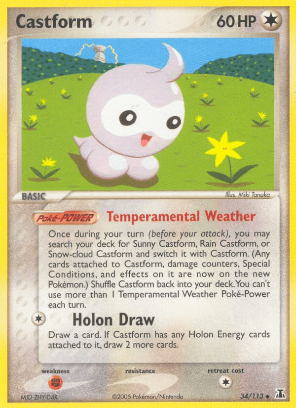 Castform: Delta Species