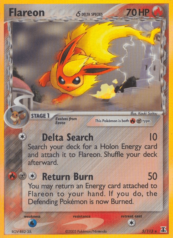 Flareon δ: Delta Species