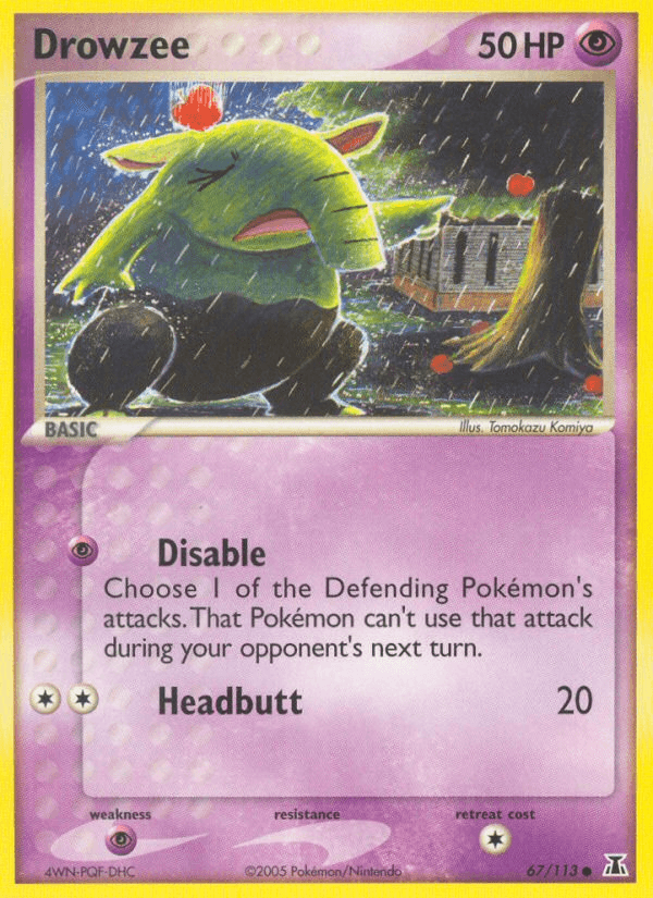 Drowzee: Delta Species