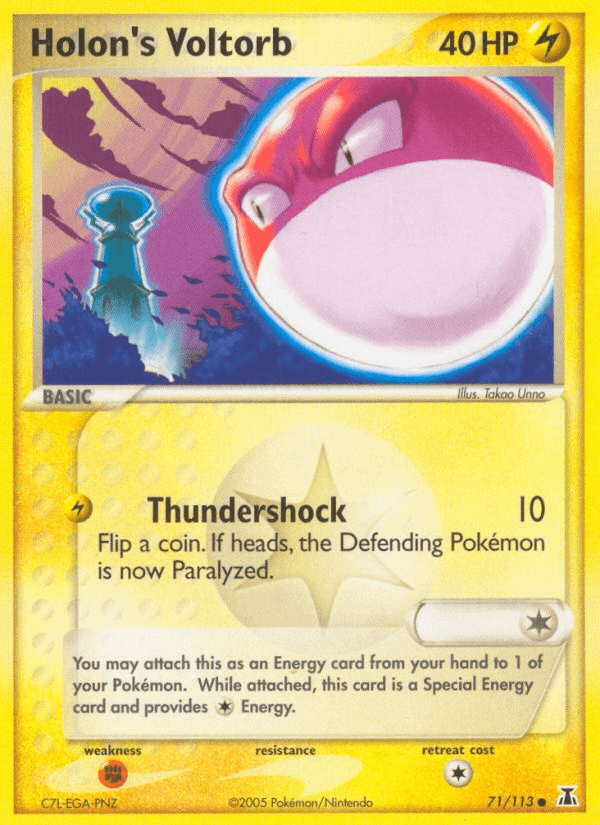 Holon's Voltorb: Delta Species