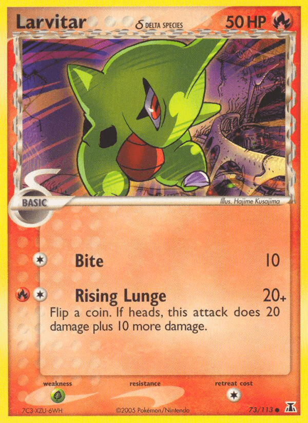 Larvitar δ: Delta Species