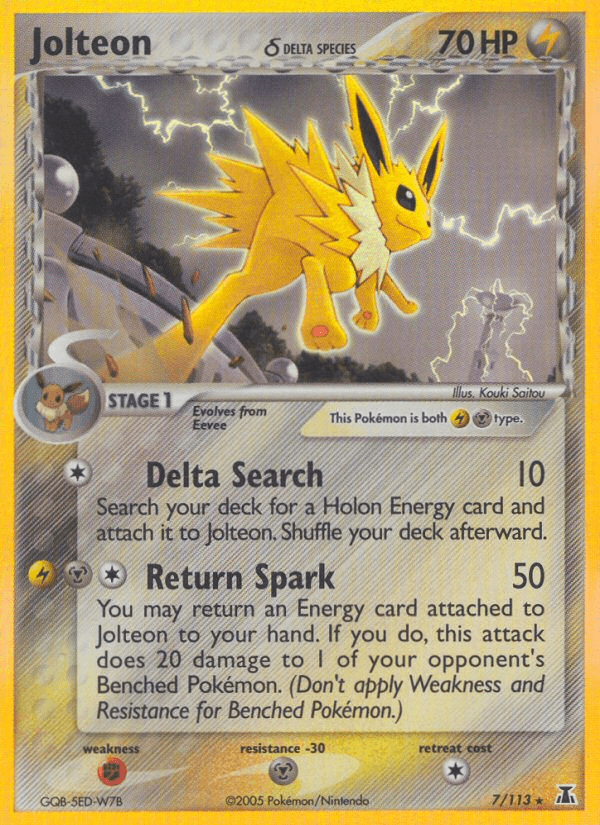 Jolteon δ: Delta Species