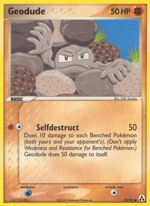 Geodude: Legend Maker