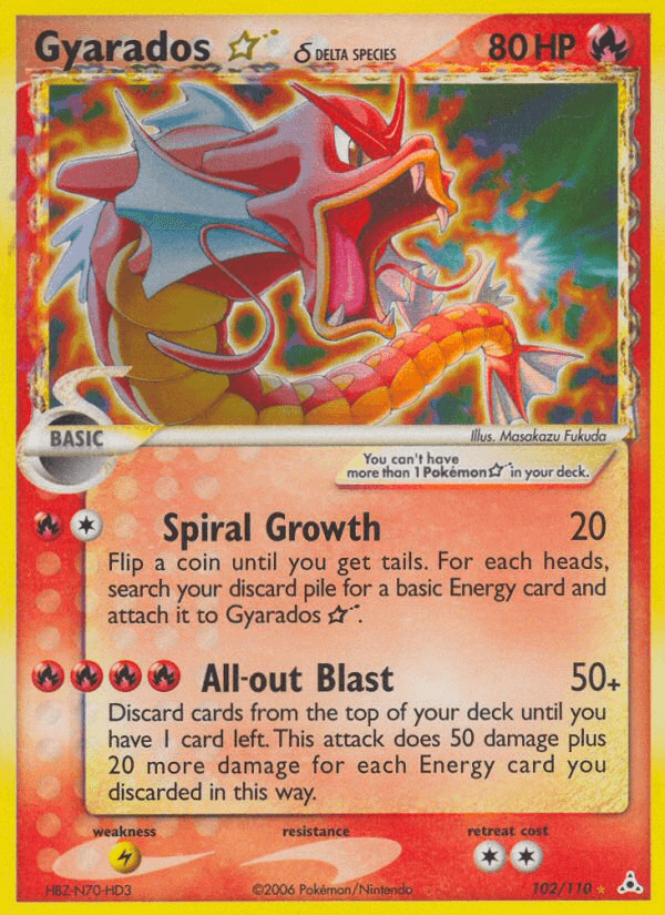 Gyarados ★ δ: Holon Phantoms
