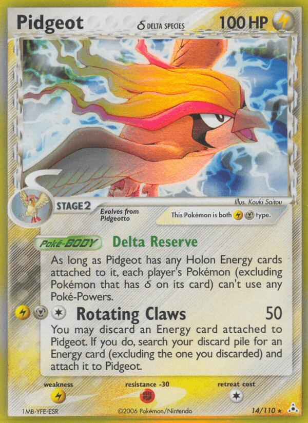 Pidgeot δ: Holon Phantoms