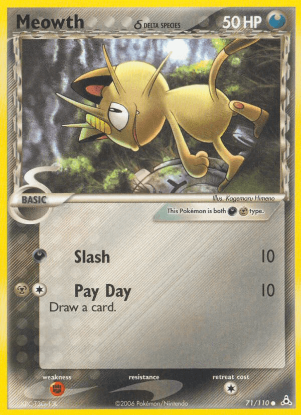 Meowth δ: Holon Phantoms