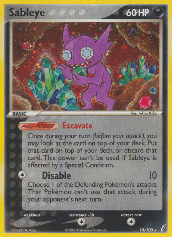 Sableye: Crystal Guardians