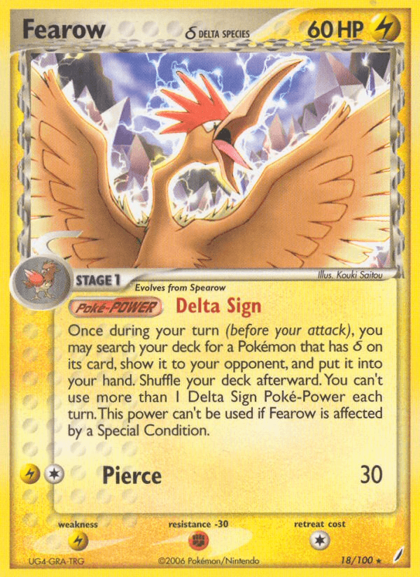 Fearow δ: Crystal Guardians
