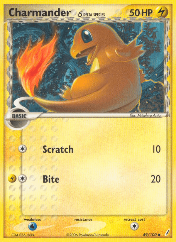 Charmander δ: Crystal Guardians