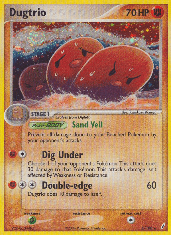 Dugtrio: Crystal Guardians