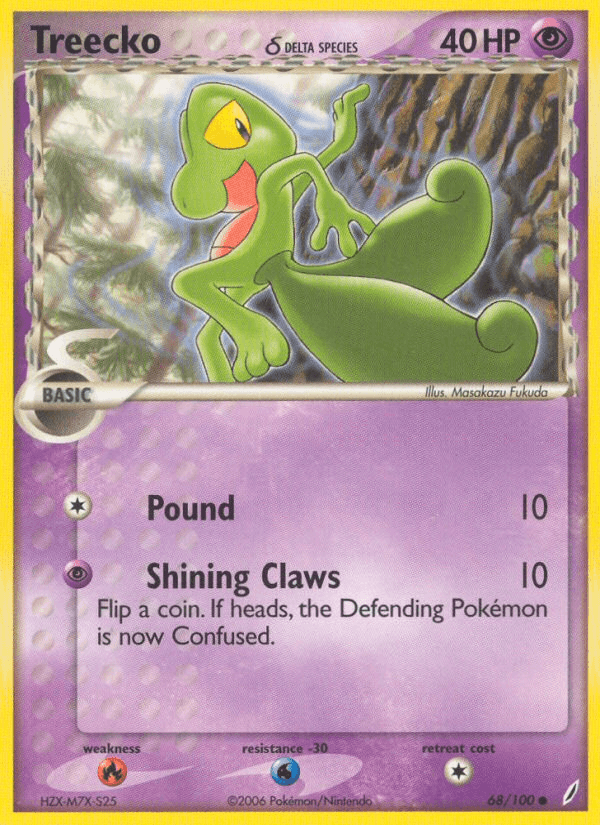 Treecko δ: Crystal Guardians