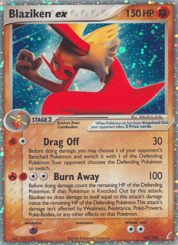 Blaziken ex: Crystal Guardians