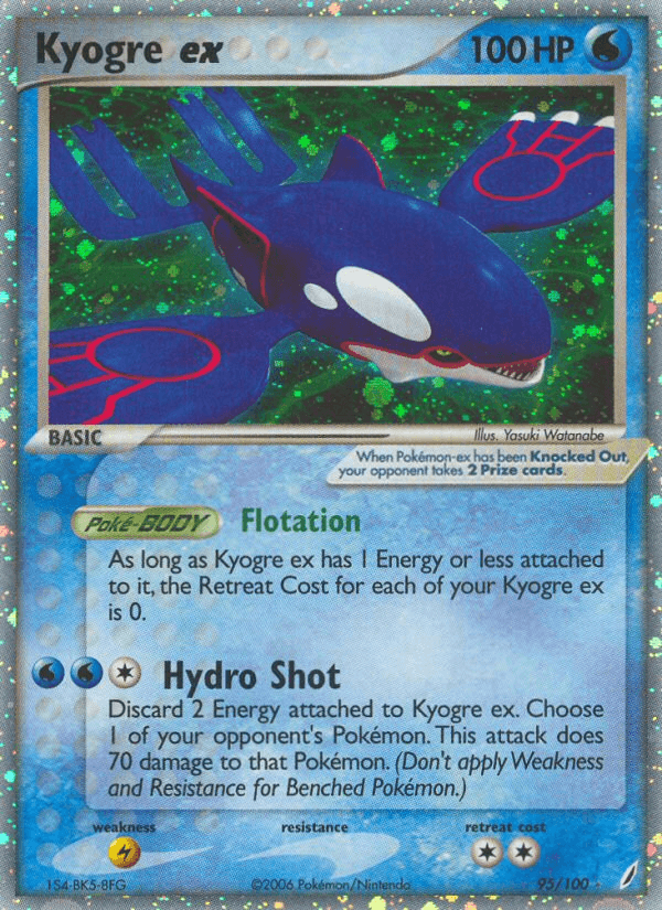 Kyogre ex: Crystal Guardians
