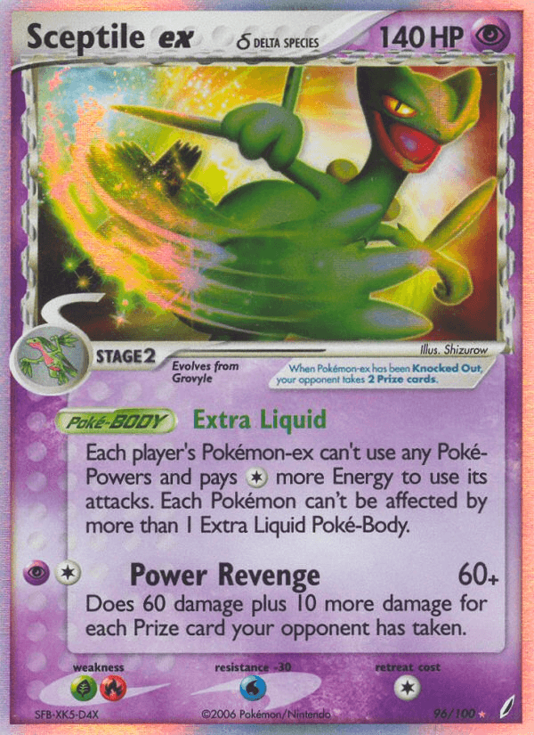 Sceptile ex δ: Crystal Guardians