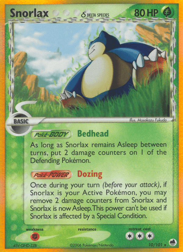 Snorlax δ: Dragon Frontiers