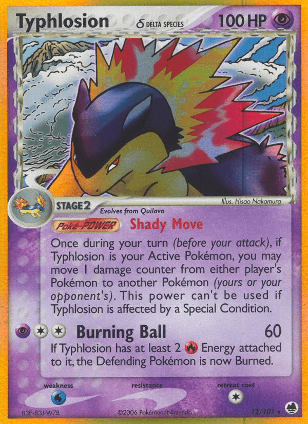 Typhlosion δ: Dragon Frontiers