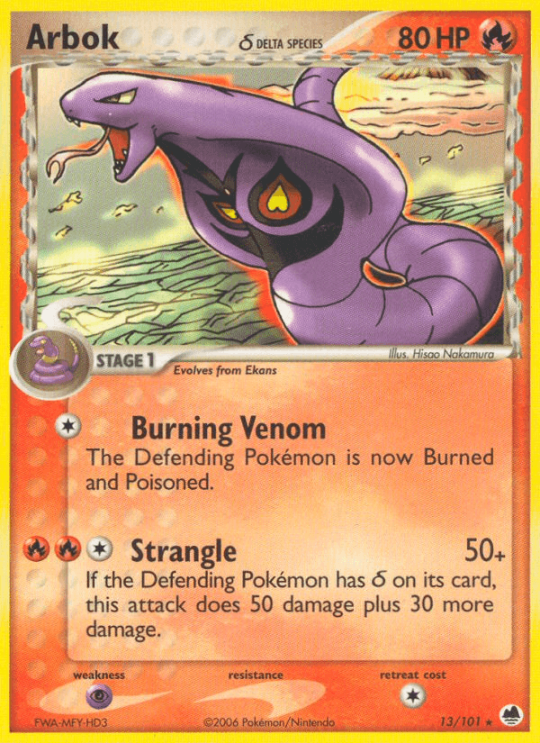 Arbok δ: Dragon Frontiers