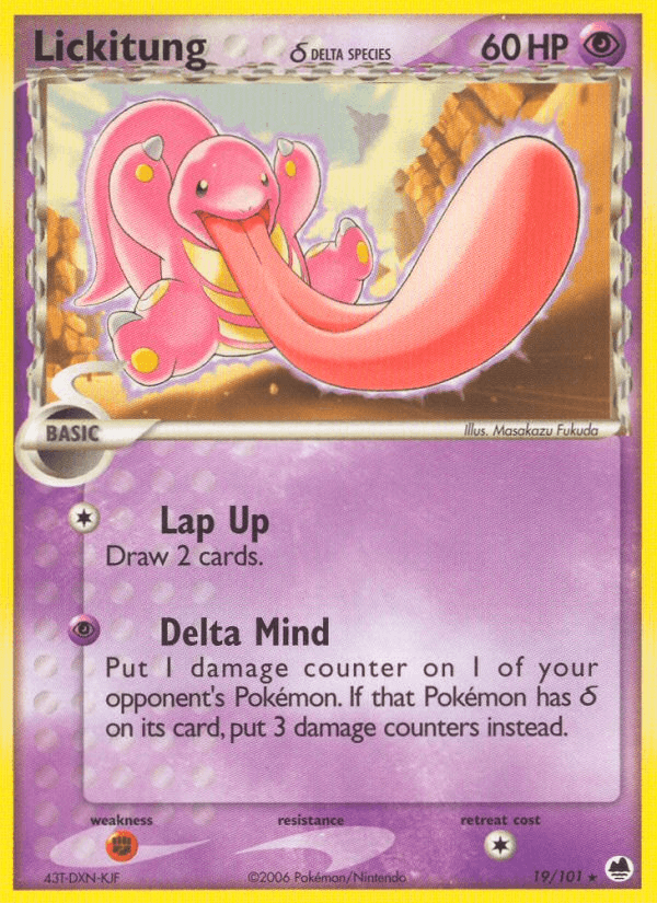 Lickitung δ: Dragon Frontiers