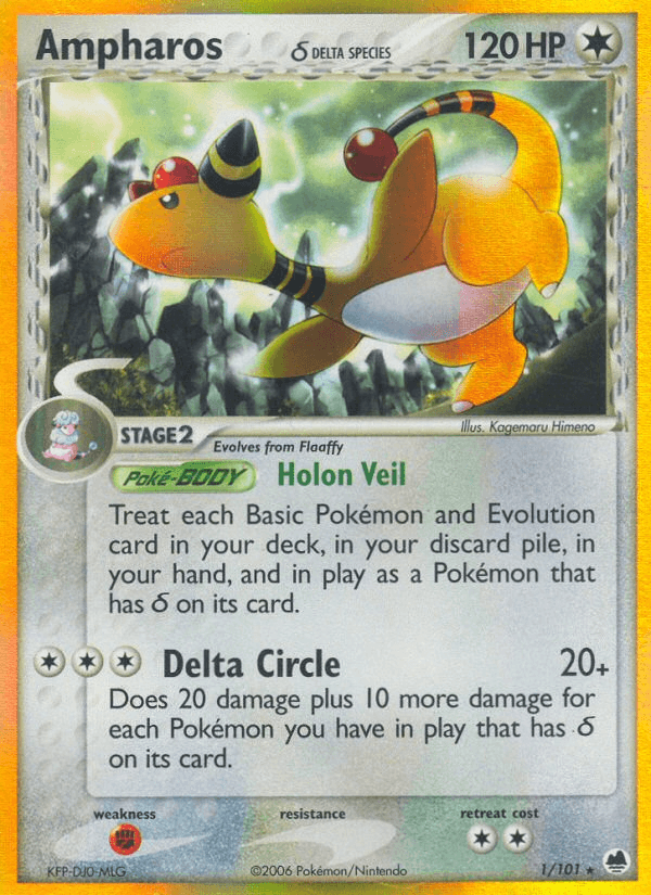 Ampharos δ: Dragon Frontiers