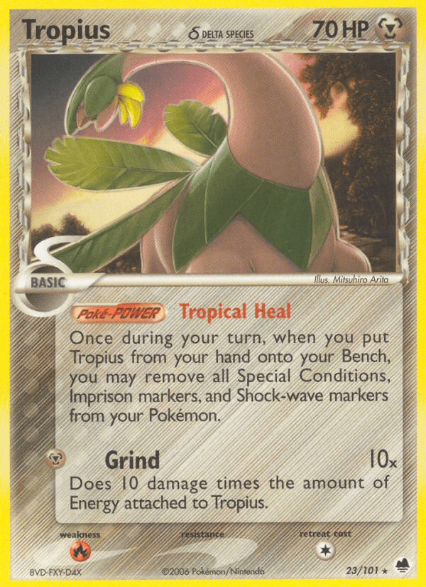 Tropius δ: Dragon Frontiers