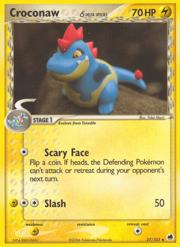 Croconaw δ: Dragon Frontiers
