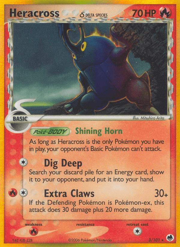 Heracross δ: Dragon Frontiers