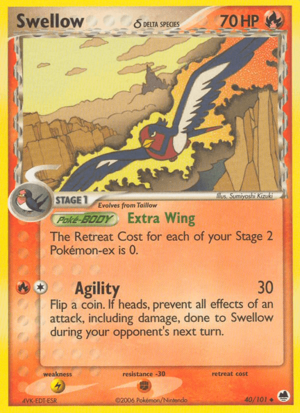 Swellow δ: Dragon Frontiers