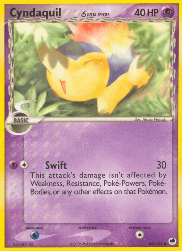 Cyndaquil δ: Dragon Frontiers