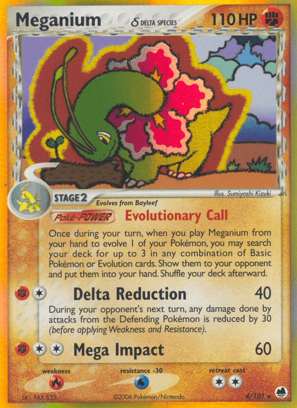 Meganium δ: Dragon Frontiers