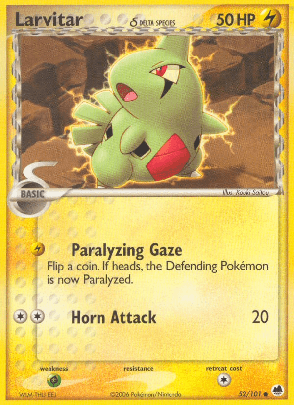 Larvitar δ: Dragon Frontiers