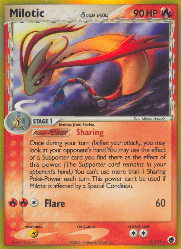 Milotic δ: Dragon Frontiers
