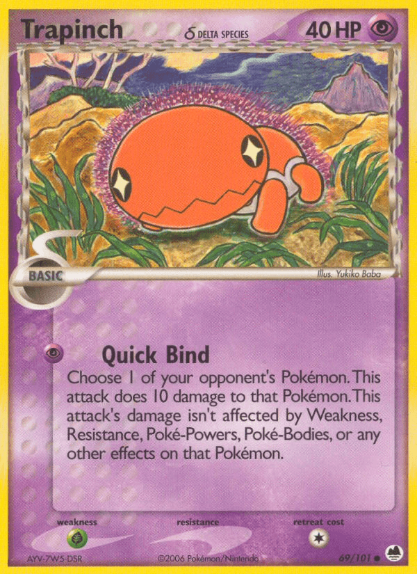 Trapinch δ: Dragon Frontiers