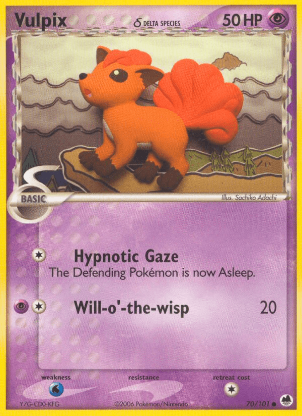 Vulpix δ: Dragon Frontiers