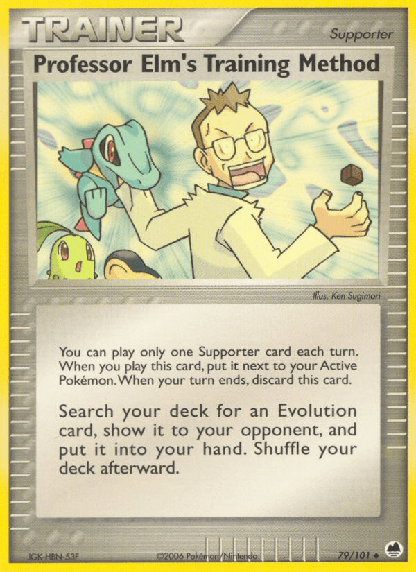 Professor Elm's Training Method: Dragon Frontiers