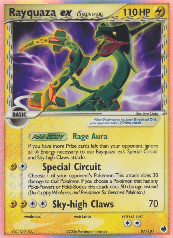 Rayquaza ex δ: Dragon Frontiers