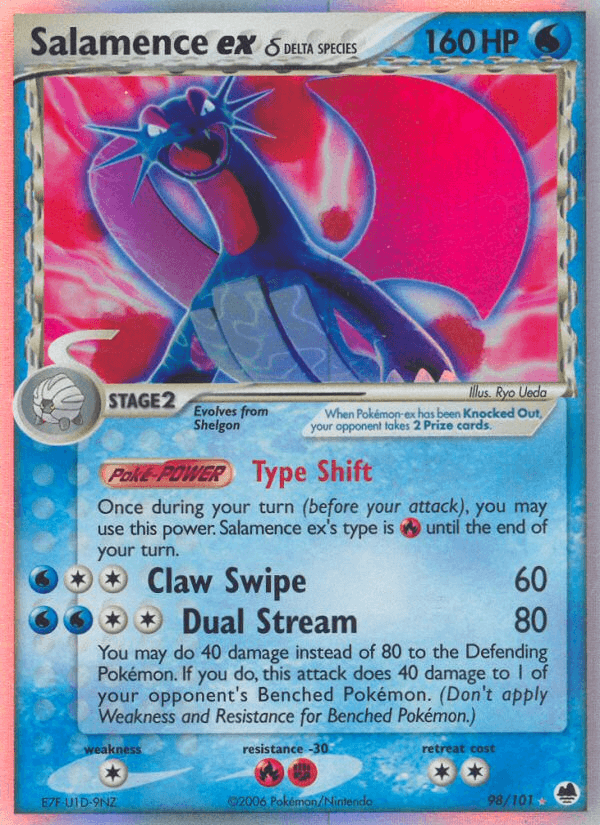 Salamence ex δ: Dragon Frontiers