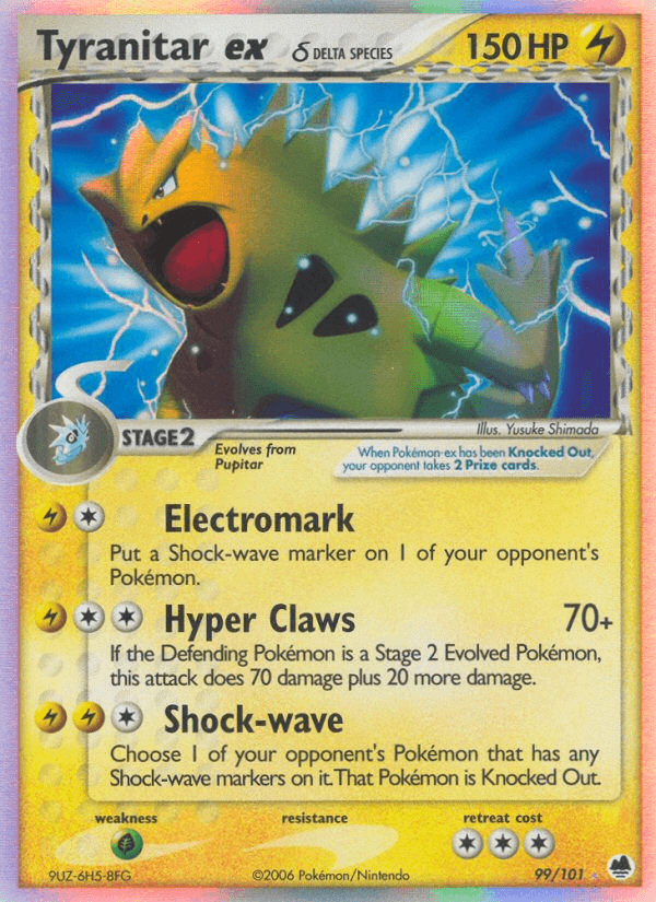 Tyranitar ex δ: Dragon Frontiers