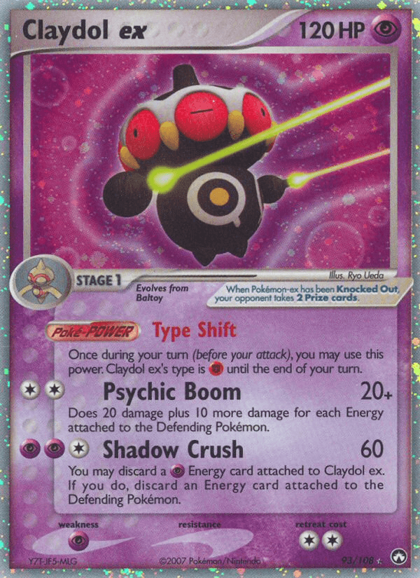 Claydol ex: Power Keepers