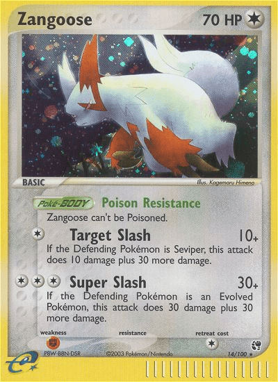 Zangoose: Sandstorm