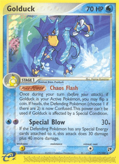 Golduck: Sandstorm