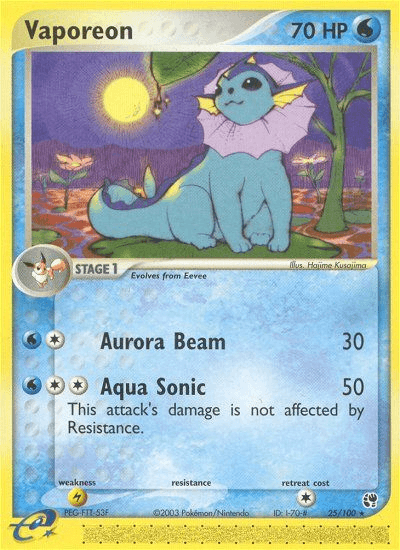 Vaporeon: Sandstorm