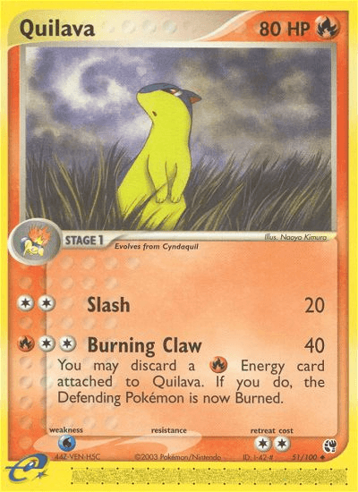 Quilava: Sandstorm