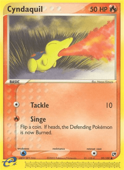 Cyndaquil: Sandstorm