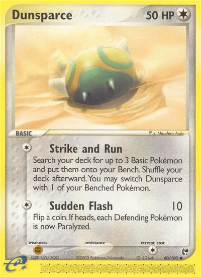 Dunsparce: Sandstorm