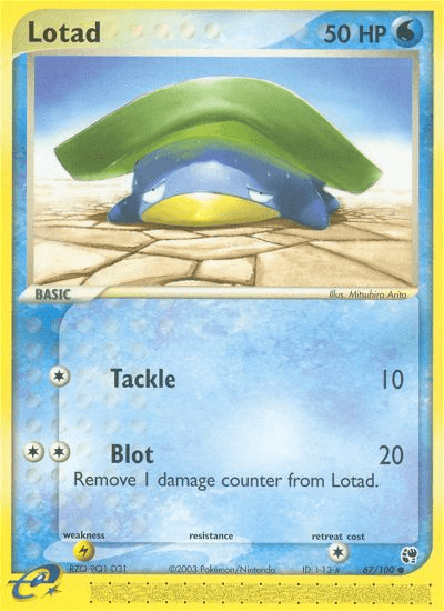 Lotad: Sandstorm